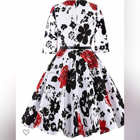 Girl Sleeveless Vintage Dress - Picture 3 of 3